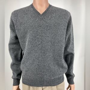 Grant Thomas 100% Pure Wool Grey Men’s Sweater L